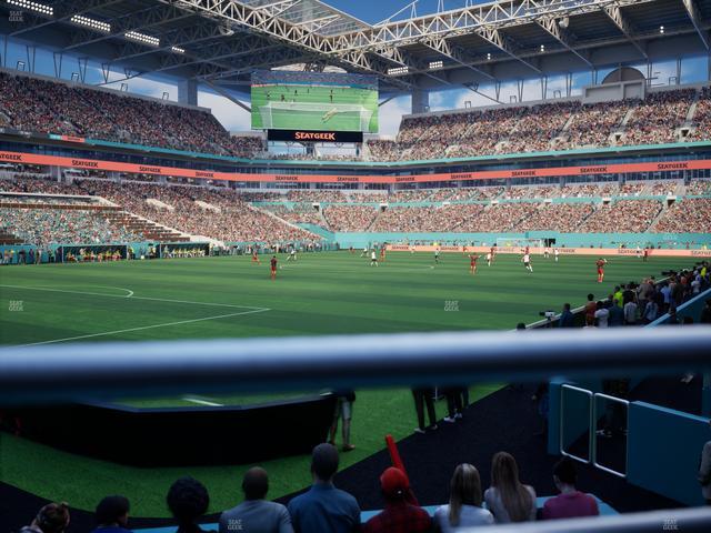 Hard Rock Stadium - Section 126 Seat View