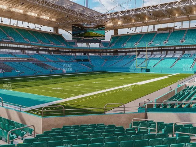 Hard Rock Stadium - Section 126 Seat View