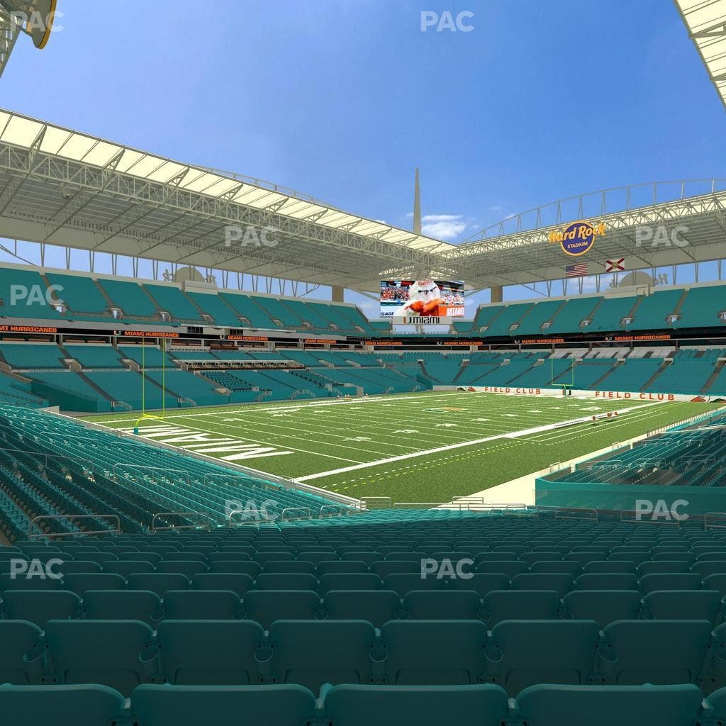 Hard Rock Stadium - Section 126 Seat View