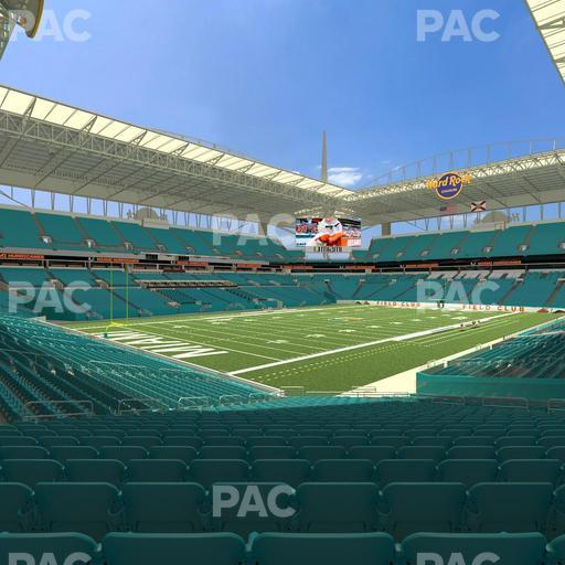 Hard Rock Stadium - Section 126 Seat View