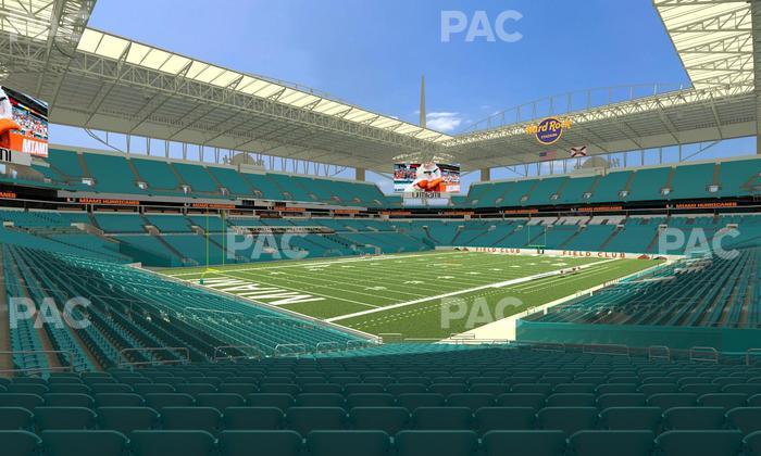 Hard Rock Stadium - Section 126 Seat View
