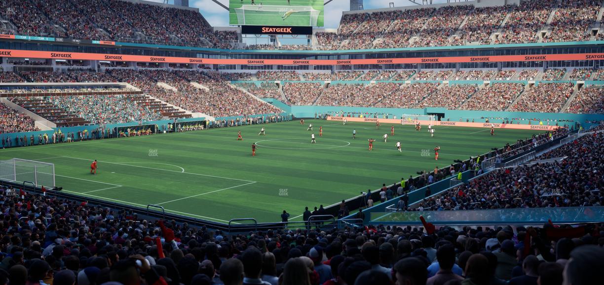 Hard Rock Stadium - Section 126 Seat View