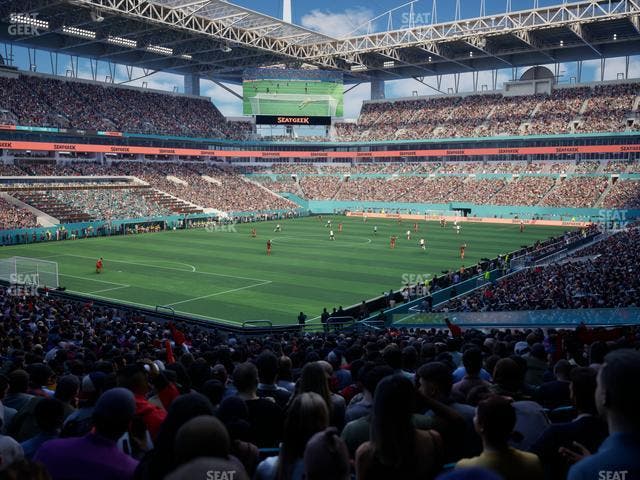 Hard Rock Stadium - Section 126 Seat View