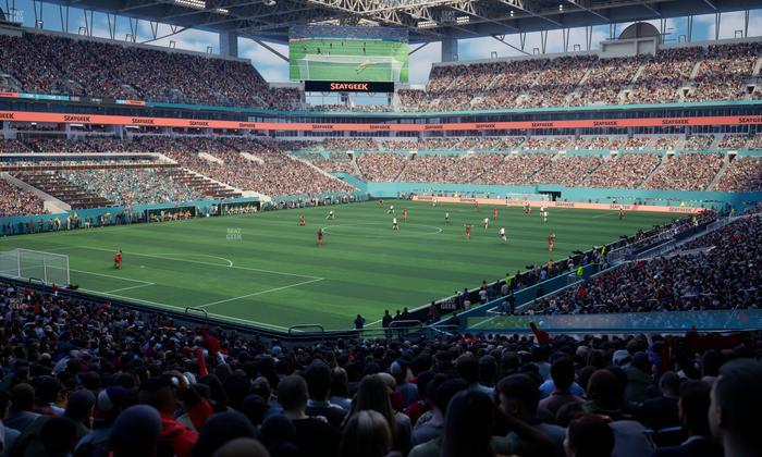 Hard Rock Stadium - Section 126 Seat View