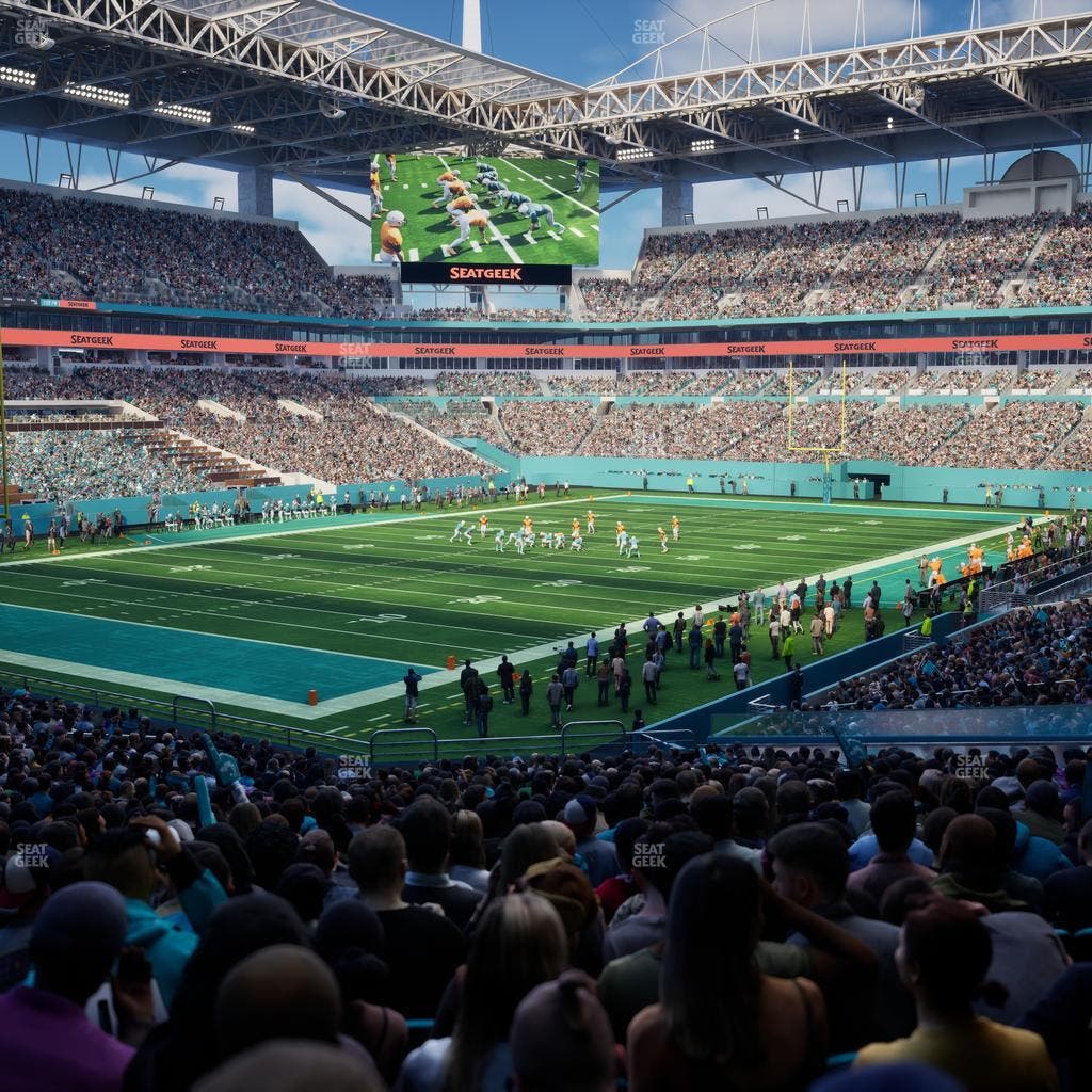 Hard Rock Stadium - Section 126 Seat View