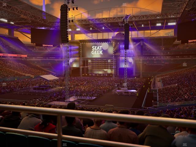 Hard Rock Stadium - Section 129 Seat View