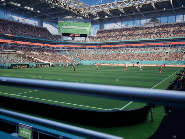 Hard Rock Stadium - Section 129 Seat View