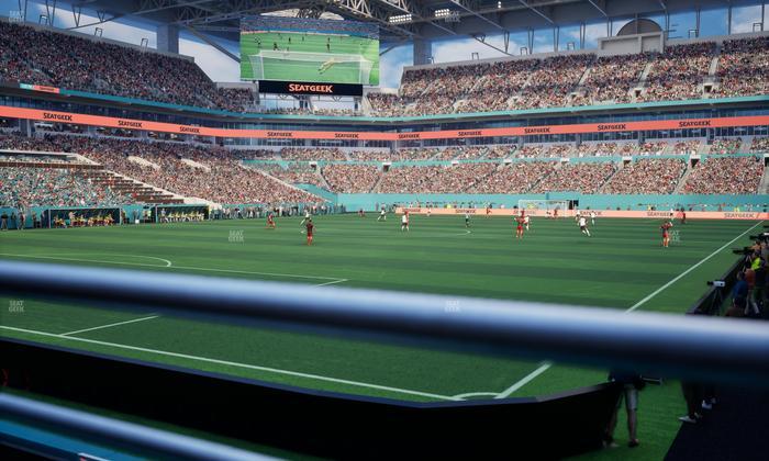 Hard Rock Stadium - Section 129 Seat View