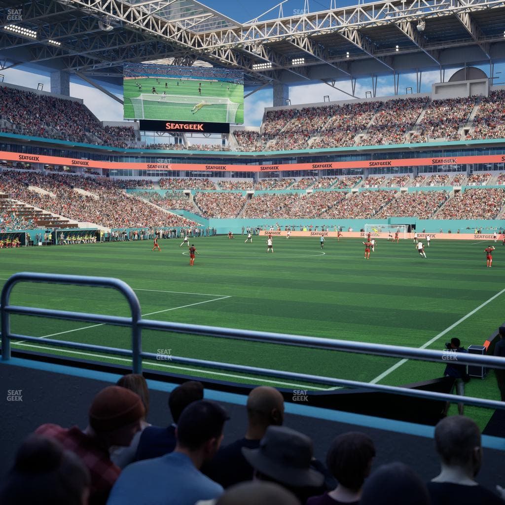 Hard Rock Stadium - Section 129 Seat View