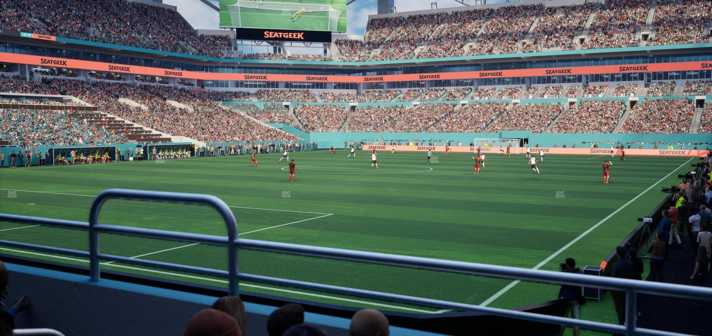 Hard Rock Stadium - Section 129 Seat View
