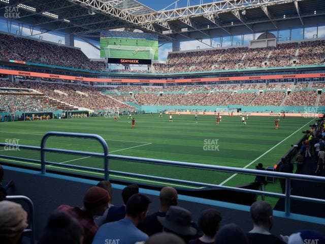 Hard Rock Stadium - Section 129 Seat View