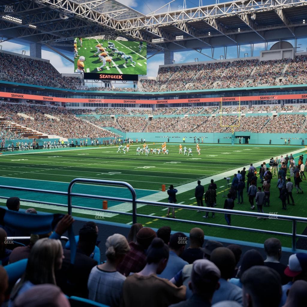 Hard Rock Stadium - Section 129 Seat View