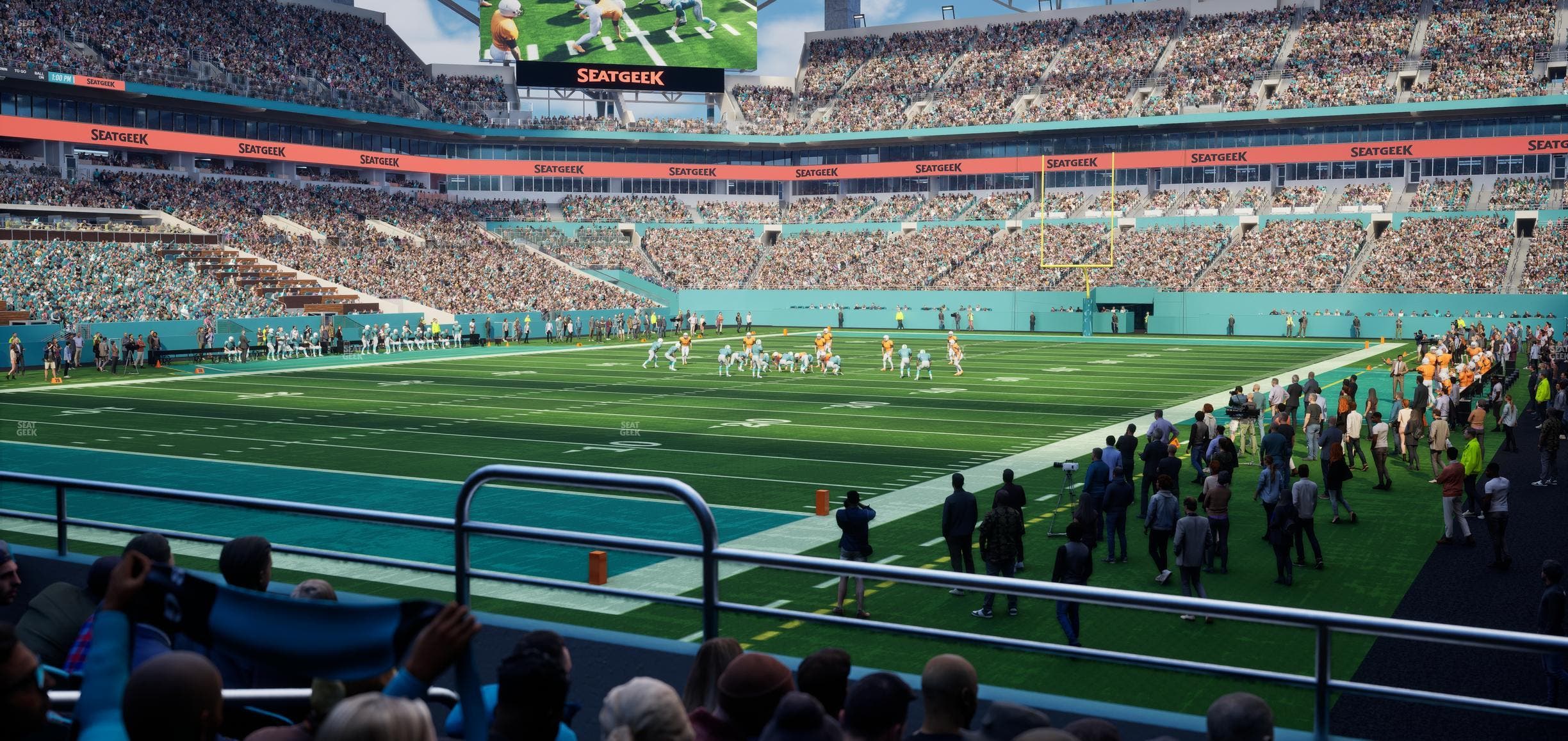 Hard Rock Stadium - Section 129 Seat View
