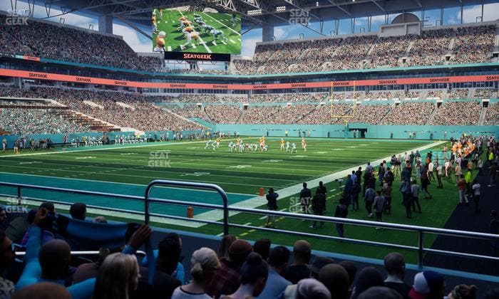 Hard Rock Stadium - Section 129 Seat View