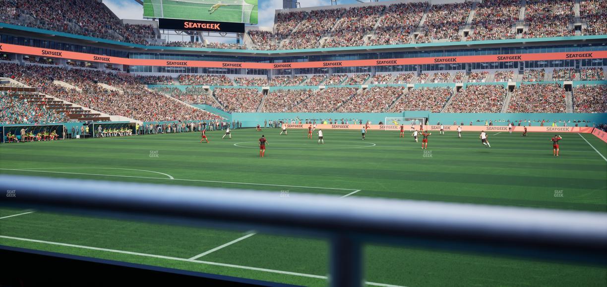 Hard Rock Stadium - Section 130 Seat View