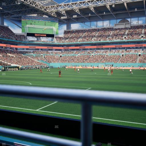 Hard Rock Stadium - Section 130 Seat View