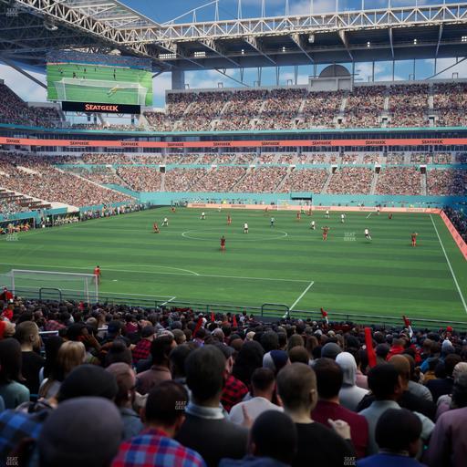 Hard Rock Stadium - Section 130 Seat View