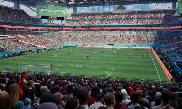 Hard Rock Stadium - Section 130 Seat View