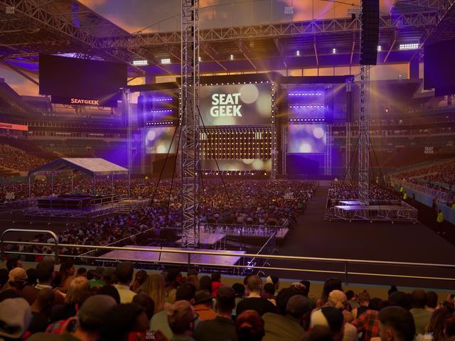 Hard Rock Stadium - Section 130 Seat View