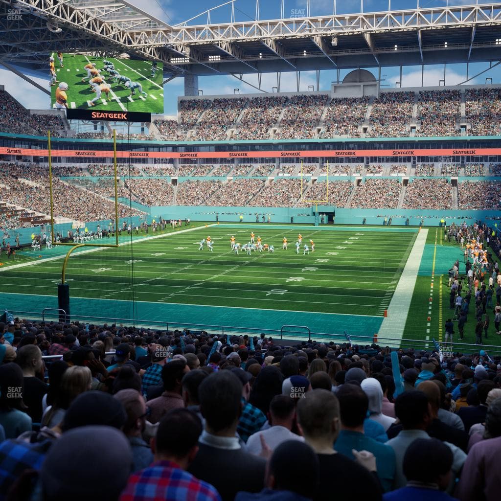 Hard Rock Stadium - Section 130 Seat View