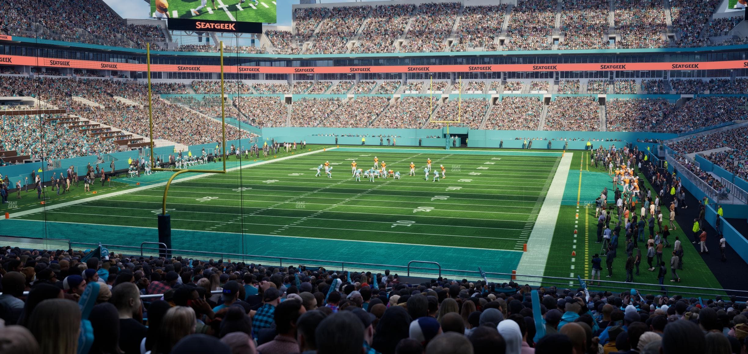 Hard Rock Stadium - Section 130 Seat View