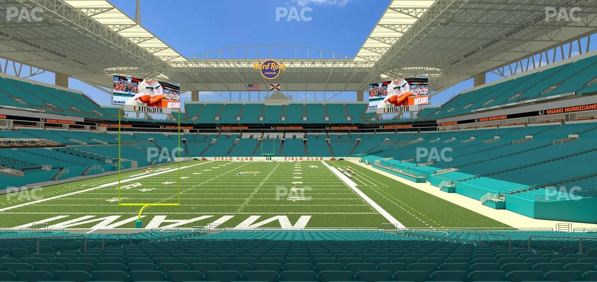 Hard Rock Stadium - Section 131 Seat View
