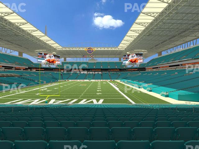 Hard Rock Stadium - Section 131 Seat View Hard Rock Stadium - Section 131 Seat View