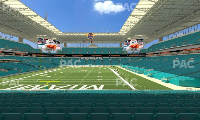 Hard Rock Stadium - Section 131 Seat View