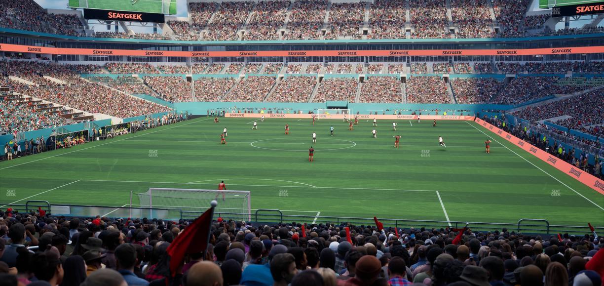 Hard Rock Stadium - Section 131 Seat View