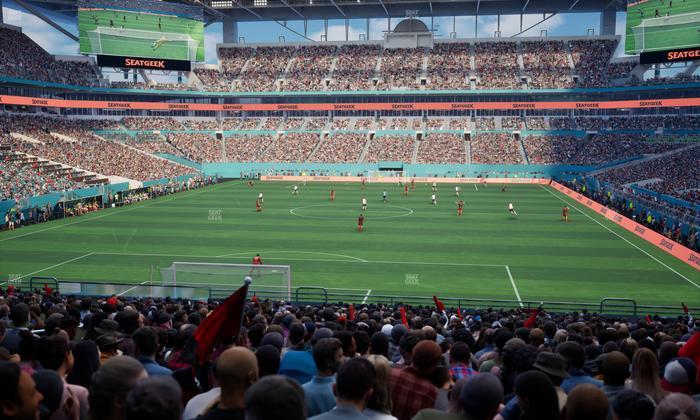 Hard Rock Stadium - Section 131 Seat View