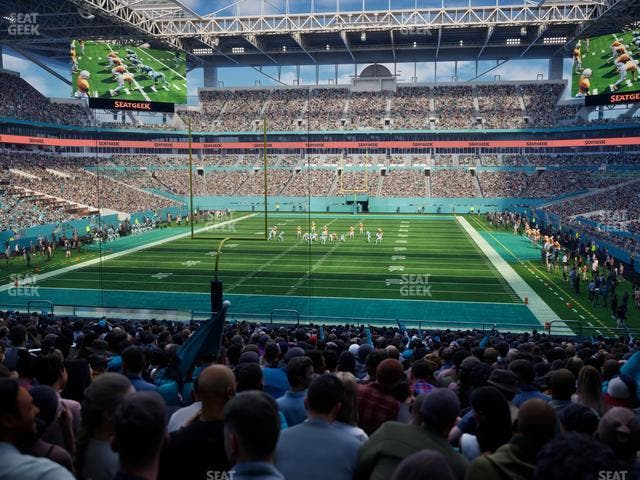Hard Rock Stadium - Section 131 Seat View