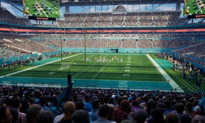 Hard Rock Stadium - Section 131 Seat View