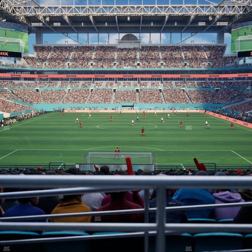 Hard Rock Stadium - Section 132 Seat View