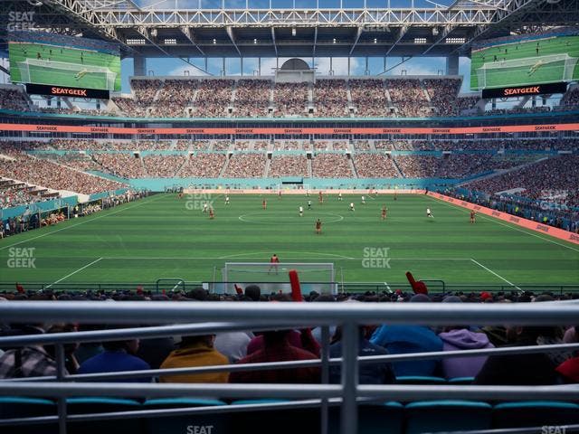 Hard Rock Stadium - Section 132 Seat View