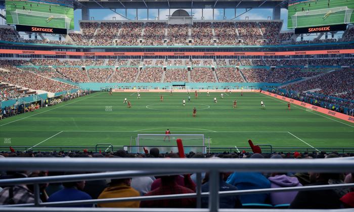 Hard Rock Stadium - Section 132 Seat View
