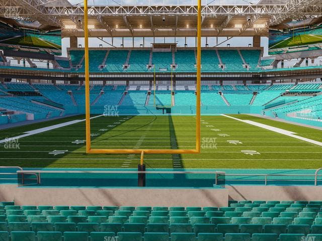 Hard Rock Stadium - Section 132 Seat View
