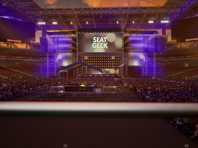 Hard Rock Stadium - Section 132 Seat View