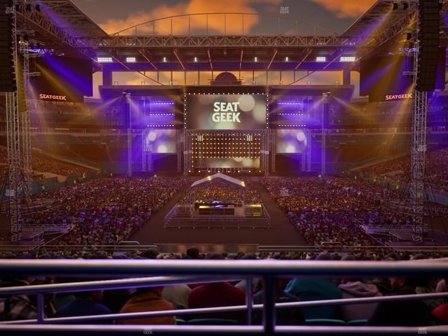 Hard Rock Stadium - Section 132 Seat View