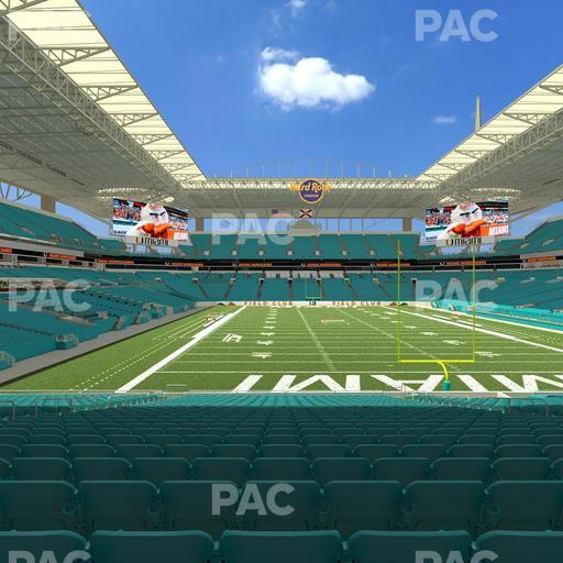 Hard Rock Stadium - Section 133 Seat View