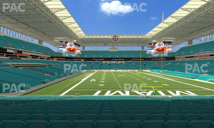 Hard Rock Stadium - Section 133 Seat View