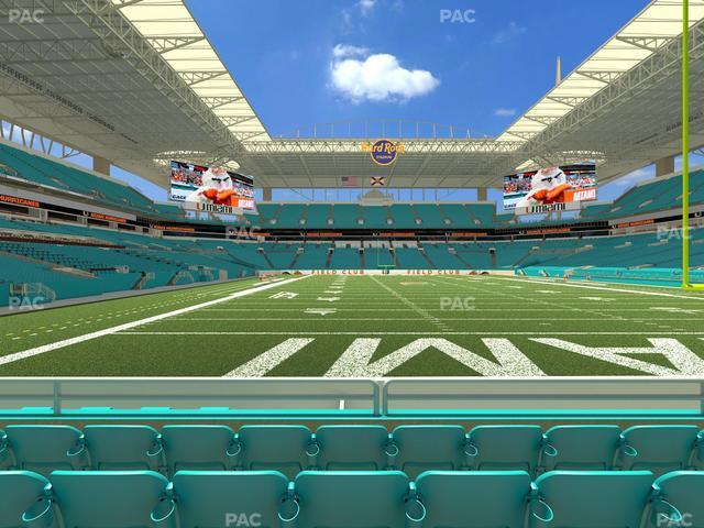 Hard Rock Stadium - Section 133 Seat View