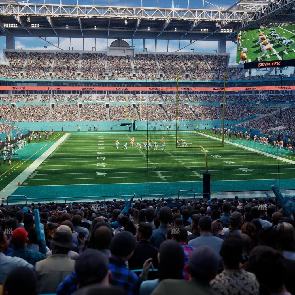 Hard Rock Stadium - Section 133 Seat View