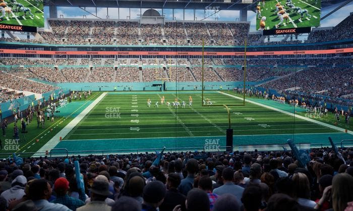 Hard Rock Stadium - Section 133 Seat View