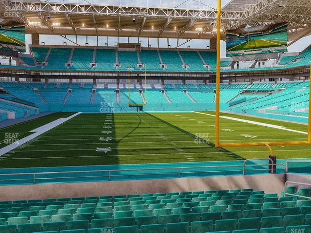Hard Rock Stadium - Section 133 Seat View