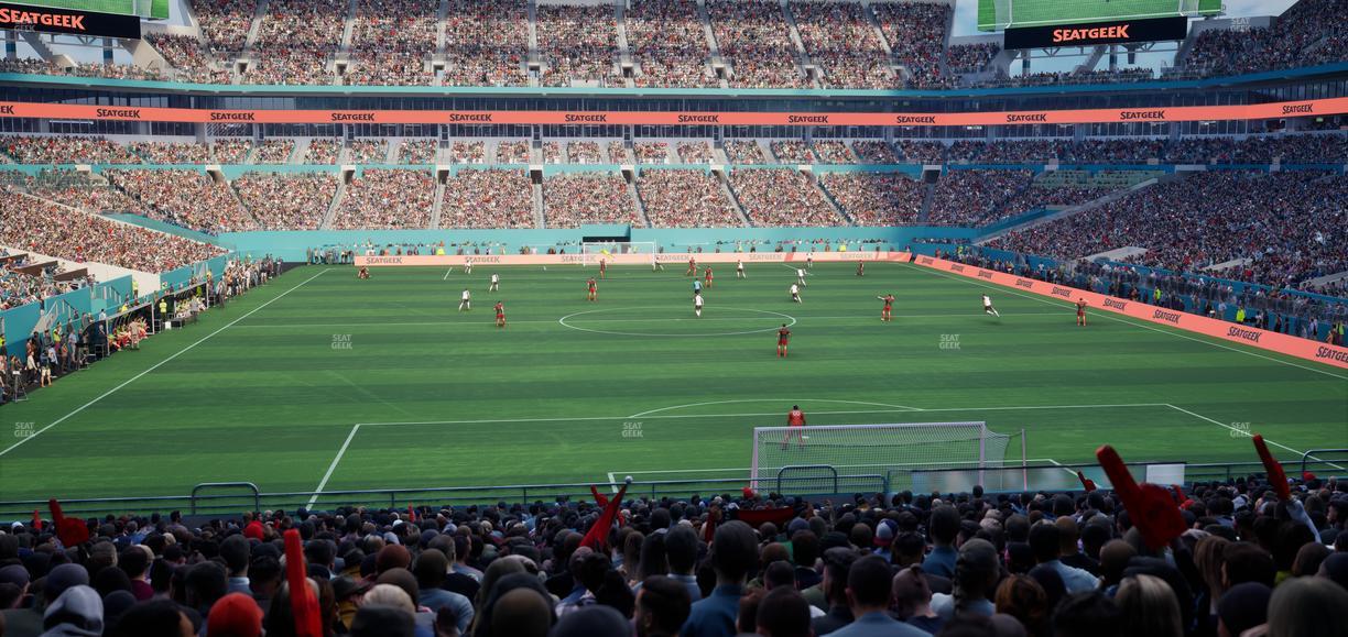 Hard Rock Stadium - Section 133 Seat View