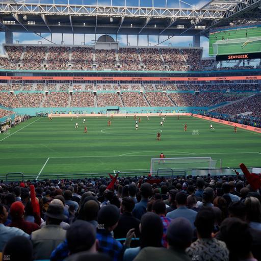 Hard Rock Stadium - Section 133 Seat View