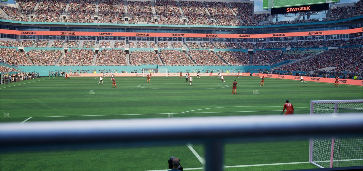 Hard Rock Stadium - Section 133 Seat View