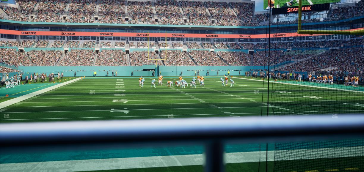 Hard Rock Stadium - Section 133 Seat View