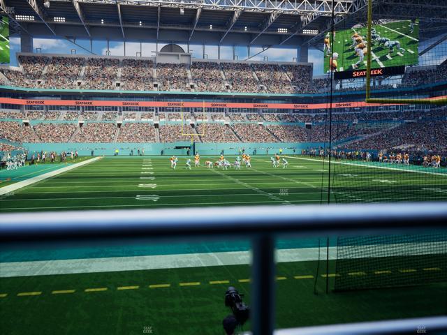 Official view from Section 133 at Hard Rock Stadium