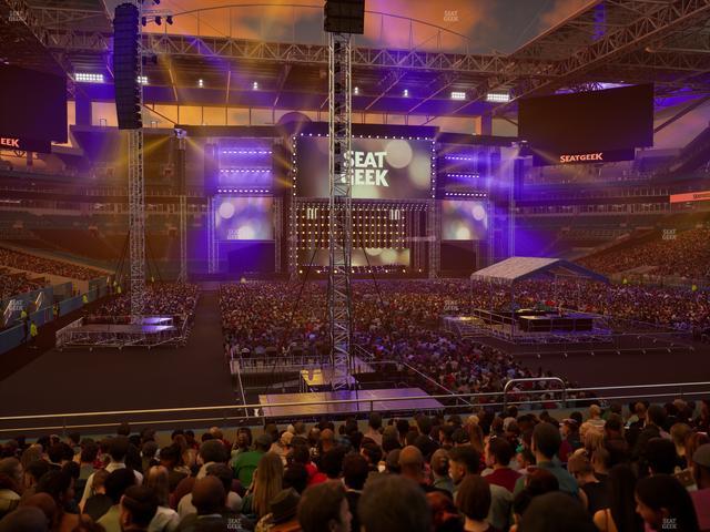 Hard Rock Stadium - Section 134 Seat View